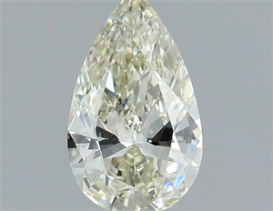Picture of Natural Diamond 0.42 Carats, Pear with  Cut, J Color, VS1 Clarity and Certified by IGI