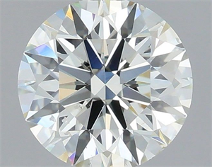 Foto Diamante Natural 1.01 quilates, Redondo , Color J, claridad SI1 y certificado IGI de