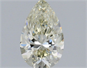 Diamante Natural 1.00 quilates, De pera , Color K, claridad VS2 y certificado IGI