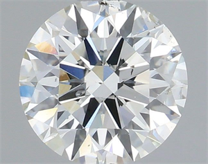 Foto Diamante Natural 0.72 quilates, Redondo , Color I, claridad SI2 y certificado IGI de