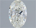 Diamante Natural 1.00 quilates, Ovalado , Color H, claridad SI2 y certificado IGI