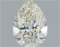 Diamante Natural 0.70 quilates, De pera , Color J, claridad VS1 y certificado IGI