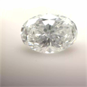 Natural Diamond 1.91 Carats, Oval with  Cut, D Color, VS2 Clarity and Certified by GIA