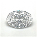 Natural Diamond 1.20 Carats, Oval with  Cut, E Color, VS1 Clarity and Certified by GIA