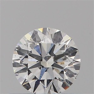 Foto Diamante Natural 0.40 quilates, Redondo , Color E, claridad SI1 y certificado IGI de