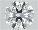 Lab Grown Diamond 1.05 Carats, Round with Excellent Cut, D Color, VS1 Clarity and Certified by IGI