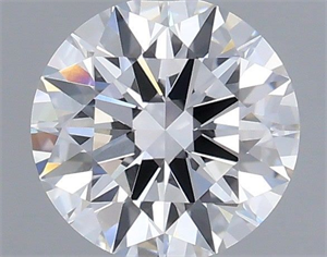 Picture of Lab Grown Diamond 0.71 Carats, Round with Ideal Cut, D Color, VVS2 Clarity and Certified by IGI