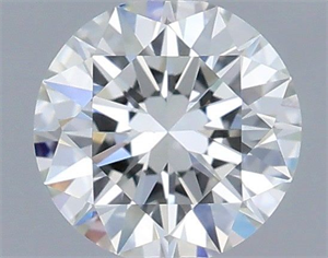 Foto Diamante Natural 0.51 quilates, Redondo , Color F, claridad VVS2 y certificado IGI de