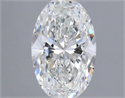 Diamante Natural 0.70 quilates, Ovalado , Color F, claridad VS1 y certificado GIA