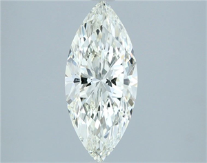 Picture of Natural Diamond 1.51 Carats, Marquise with  Cut, I Color, VVS2 Clarity and Certified by IGI