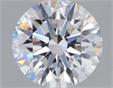 Lab Grown Diamond 1.50 Carats, Round with Ideal Cut, F Color, FL Clarity and Certified by IGI