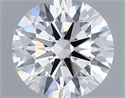 Lab Grown Diamond 0.71 Carats, Round with Ideal Cut, D Color, VVS2 Clarity and Certified by IGI