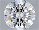 Lab Grown Diamond 1.00 Carats, Round with Ideal Cut, D Color, VVS2 Clarity and Certified by IGI