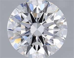 Picture of Lab Grown Diamond 1.00 Carats, Round with Ideal Cut, D Color, VVS2 Clarity and Certified by IGI
