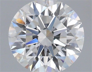 Picture of Lab Grown Diamond 1.01 Carats, Round with Ideal Cut, D Color, VVS2 Clarity and Certified by IGI