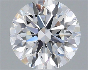 Picture of Lab Grown Diamond 1.02 Carats, Round with Ideal Cut, D Color, VS1 Clarity and Certified by IGI