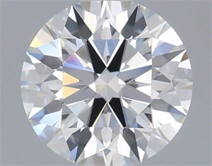 Picture of Lab Grown Diamond 1.01 Carats, Round with Ideal Cut, E Color, VVS2 Clarity and Certified by IGI