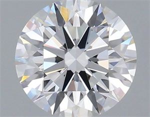 Picture of Lab Grown Diamond 1.02 Carats, Round with Ideal Cut, D Color, VVS2 Clarity and Certified by IGI