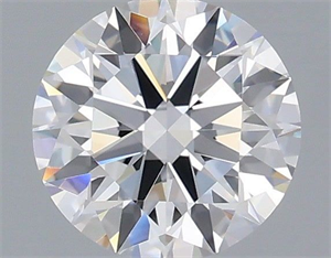 Picture of Lab Grown Diamond 1.03 Carats, Round with Ideal Cut, D Color, VVS2 Clarity and Certified by IGI
