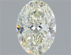 Foto Diamante Natural 1.02 quilates, Ovalado , Color J, claridad SI1 y certificado IGI de