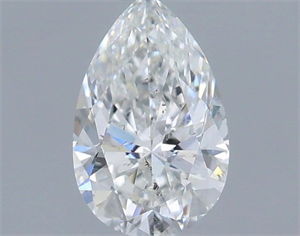 Foto Diamante Natural 0.54 quilates, De pera , Color F, claridad SI1 y certificado IGI de