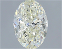 Diamante Natural 1.00 quilates, Ovalado , Color J, claridad SI2 y certificado IGI