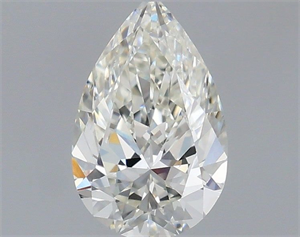 Picture of Natural Diamond 0.50 Carats, Pear with  Cut, H Color, VVS1 Clarity and Certified by IGI