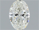 Diamante Natural 0.90 quilates, Ovalado , Color H, claridad SI1 y certificado IGI