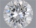 Natural Diamond 1.01 Carats, Round with Very Good Cut, E Color, SI2 Clarity and Certified by IGI