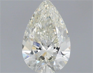 Picture of Natural Diamond 0.50 Carats, Pear with  Cut, H Color, VVS1 Clarity and Certified by IGI