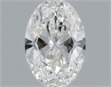 Diamante Natural 0.49 quilates, Ovalado , Color F, claridad SI2 y certificado IGI