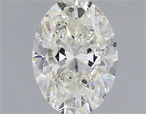 Foto Diamante Natural 1.00 quilates, Ovalado , Color H, claridad SI2 y certificado IGI de