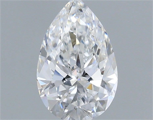 Foto Diamante Natural 0.50 quilates, De pera , Color D, claridad VVS2 y certificado IGI de