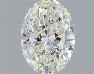 Picture of Natural Diamond 0.50 Carats, Oval with  Cut, H Color, VS1 Clarity and Certified by IGI