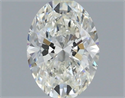 Diamante Natural 0.50 quilates, Ovalado , Color H, claridad VS2 y certificado IGI