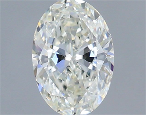 Foto Diamante Natural 0.50 quilates, Ovalado , Color H, claridad SI1 y certificado IGI de