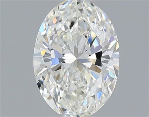 Picture of Natural Diamond 0.50 Carats, Oval with  Cut, G Color, VS1 Clarity and Certified by IGI