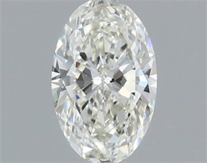 Picture of Natural Diamond 0.50 Carats, Oval with  Cut, H Color, VS1 Clarity and Certified by IGI