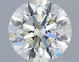 Picture of Natural Diamond 1.06 Carats, Round with Excellent Cut, K Color, VVS1 Clarity and Certified by IGI