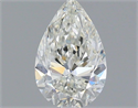 Diamante Natural 0.50 quilates, De pera , Color G, claridad VVS1 y certificado IGI
