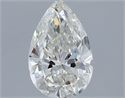 Natural Diamond 1.50 Carats, Pear with  Cut, G Color, SI1 Clarity and Certified by IGI