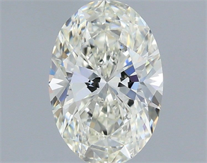 Picture of Natural Diamond 0.54 Carats, Oval with  Cut, H Color, VVS1 Clarity and Certified by IGI