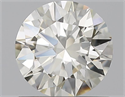 Natural Diamond 0.70 Carats, Round with Excellent Cut, K Color, VS1 Clarity and Certified by GIA