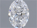 Diamante Natural 0.51 quilates, Ovalado , Color D, claridad SI1 y certificado GIA