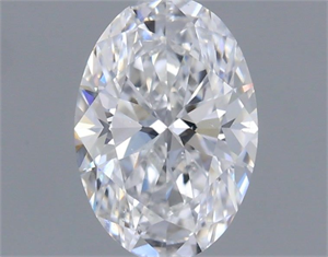 Foto Diamante Natural 0.51 quilates, Ovalado , Color D, claridad SI1 y certificado GIA de