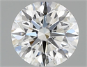 Natural Diamond 1.01 Carats, Round with Excellent Cut, F Color, SI2 Clarity and Certified by GIA