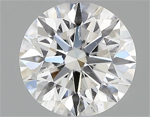 Picture of Natural Diamond 1.01 Carats, Round with Excellent Cut, F Color, SI2 Clarity and Certified by GIA