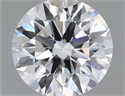 Del inventario de diamantes de laboratorio, 0.72 quilates, Redondo , Color D, claridad VVS2 y certificado IGI