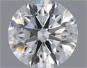 Lab Grown Diamond 1.09 Carats, Round with Ideal Cut, E Color, VS1 Clarity and Certified by IGI