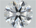 Lab Grown Diamond 1.05 Carats, Round with Ideal Cut, E Color, VS1 Clarity and Certified by IGI